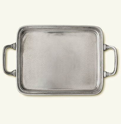 Rectangle Tray, Handles, Small