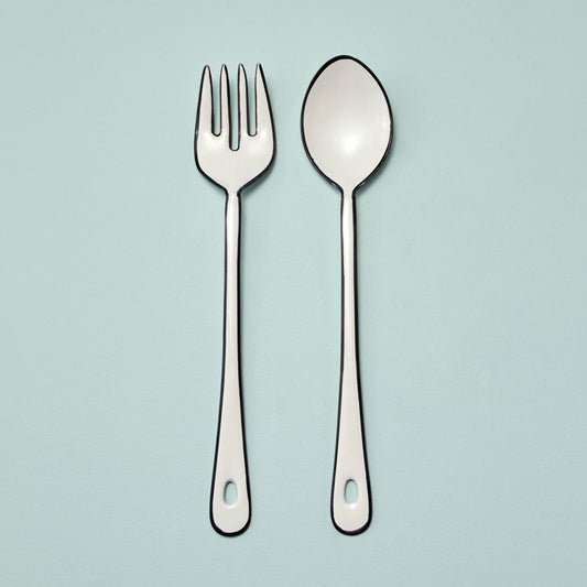 Enamel Serving Set
