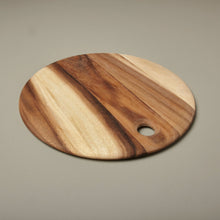 Load image into Gallery viewer, Acacia Round Board with Tapered Edge
