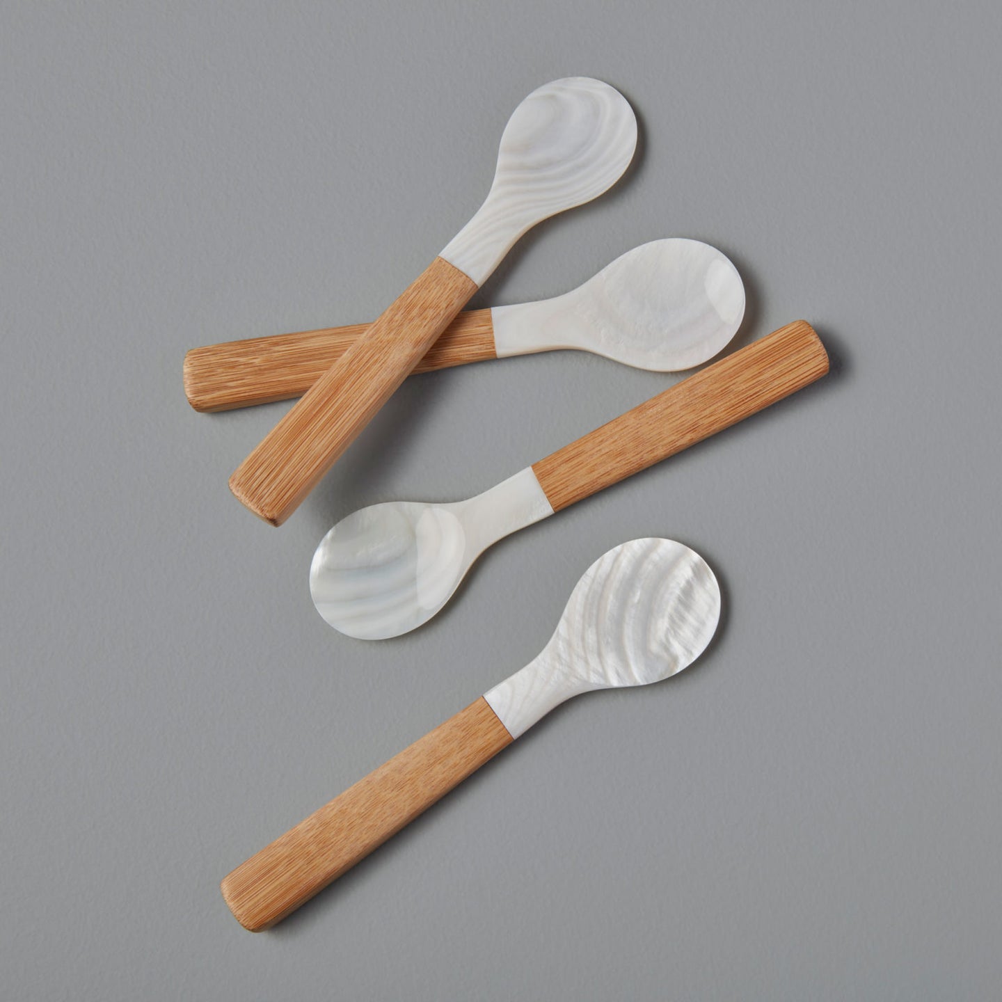 Seashell & Bamboo Spoons