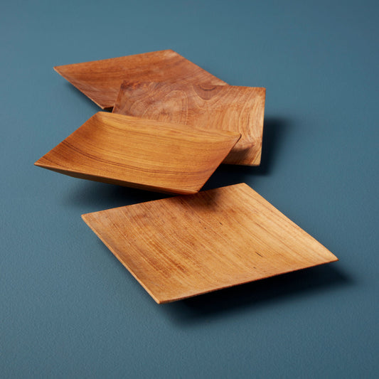 Teak Small Plates