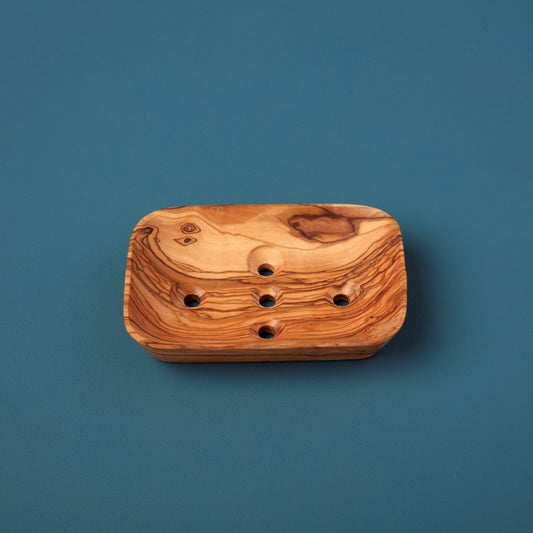 Olive Wood Sponge Holder