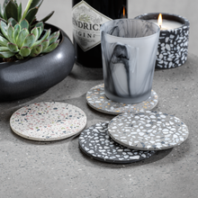 Load image into Gallery viewer, Artisanal Terrazzo Coasters
