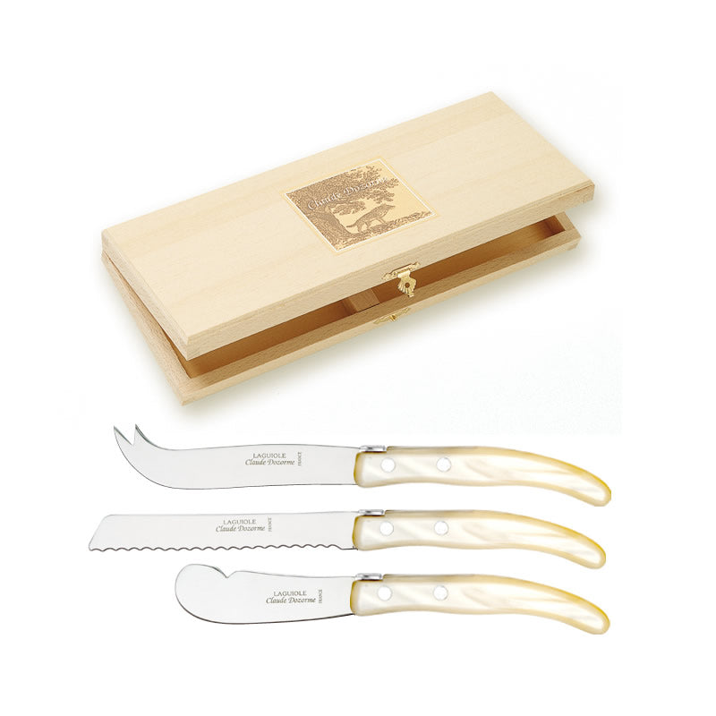 Claude Dozorme 3 Piece Breakfast Set
