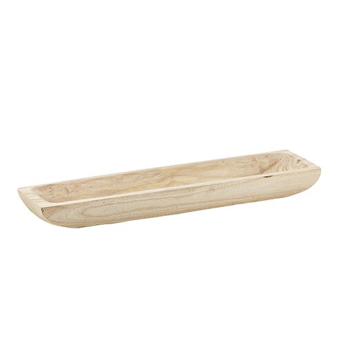 Paulownia Wood Rectangle Tray