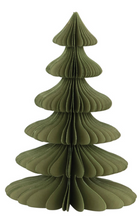 Load image into Gallery viewer, 6&quot; Round x 9&quot;H Paper Honeycomb Tree, 3 Colors
