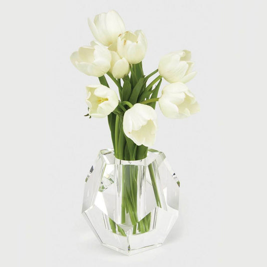 Crystal Glass Bud Vase Diamond