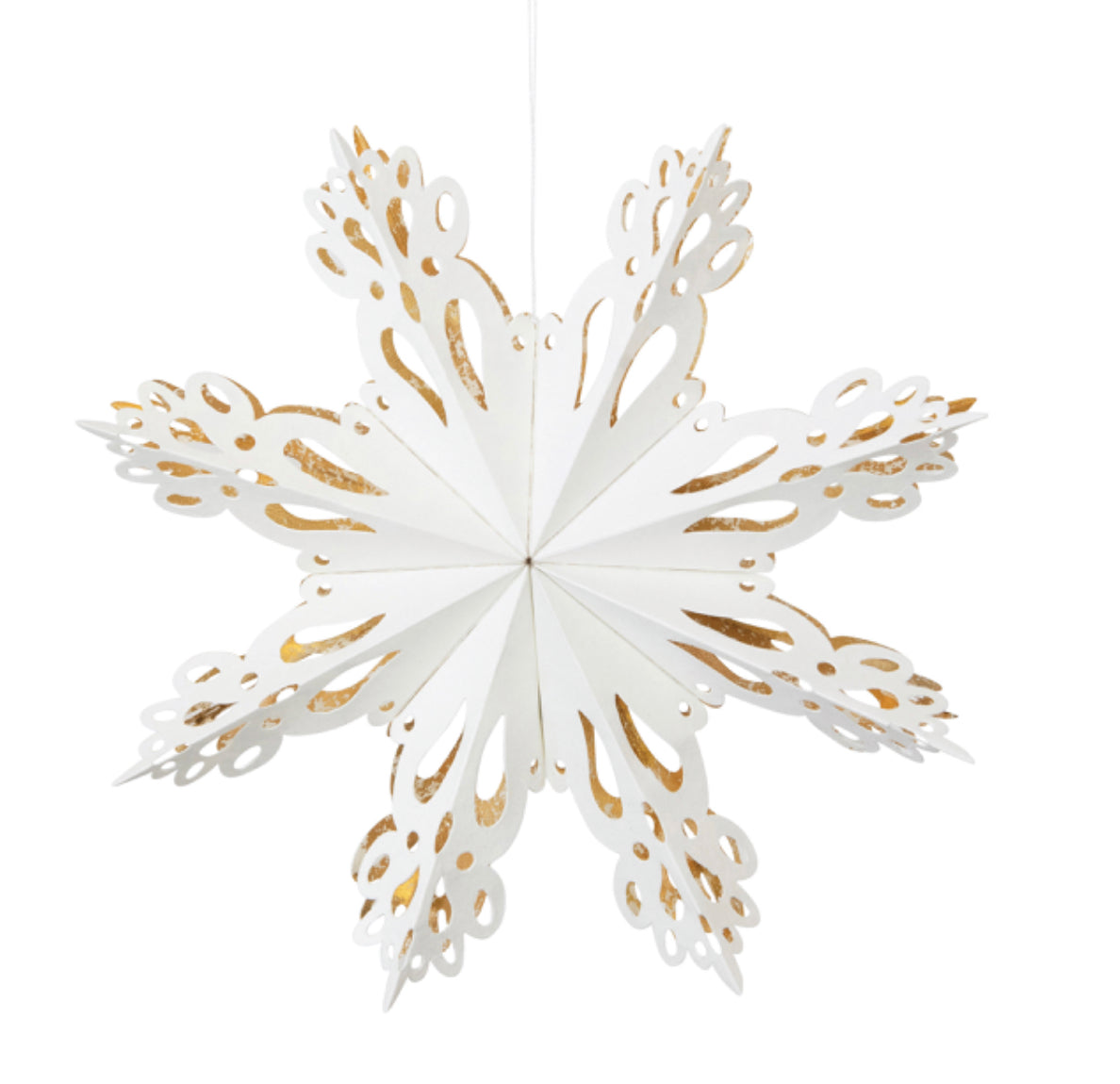 Paper Snowflake Ornament