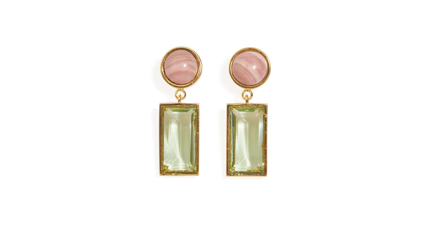 Crystal Column Earring