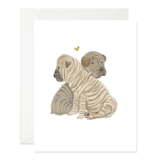 Shar Pei Love Card