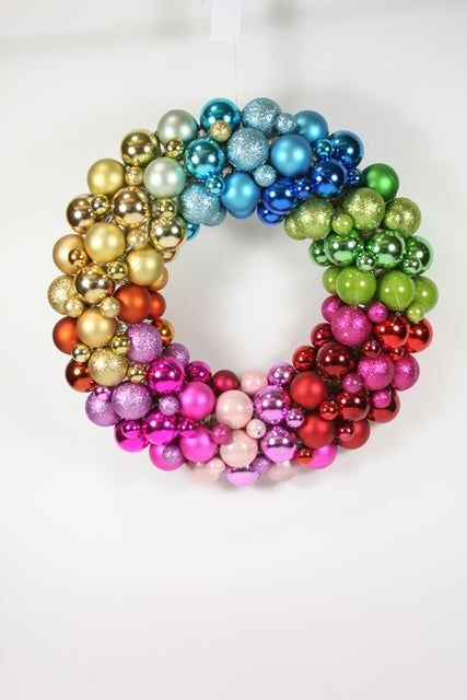 Ball Encrusted Wreath