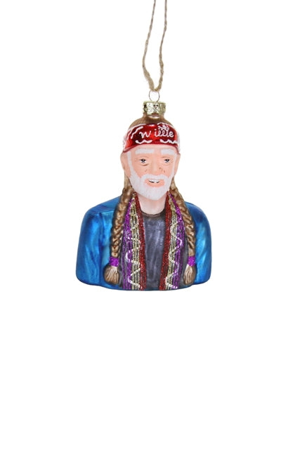 Willie Nelson Ornament