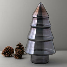 Load image into Gallery viewer, Luster Glass Tree Cookie Jar
