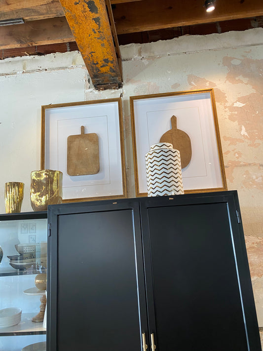 Vintage Bread Board Art