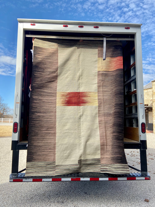 Multicolored Modern Kilim Rug