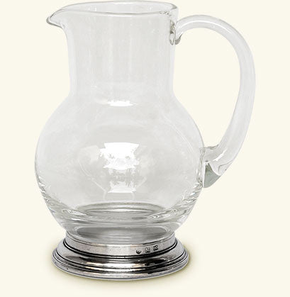 Match Pewter Glass Pitcher