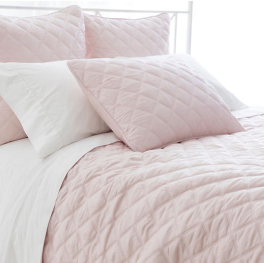 Quilted Silken Solid Slipper Sham