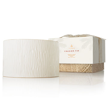 Frasier Fir Gilded Ceramic Candles & Diffuser
