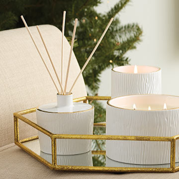 Frasier Fir Ceramic Candles & Diffuser