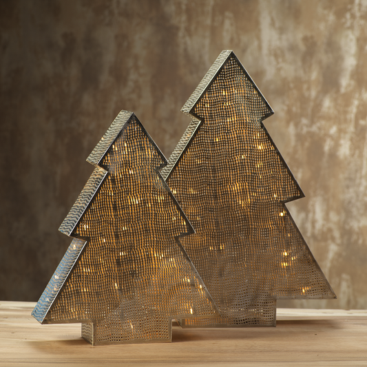 LED Tabletop Metal Tree Design Lamp