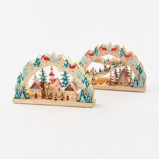 Scandinavian Mountain Scene