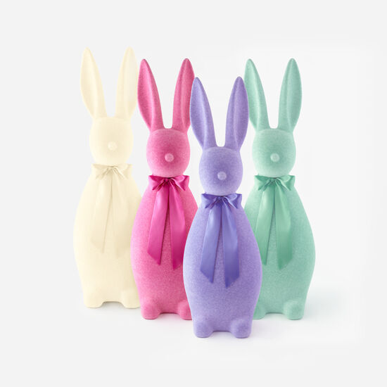 Flocking Bunny Giant Flocked Bunny – TA Lorton