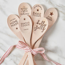 Load image into Gallery viewer, Holiday Wooden Baking Spoons
