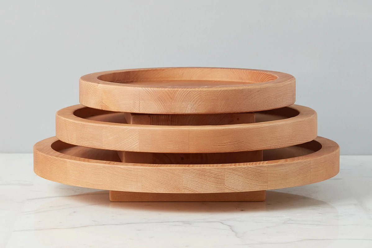 Natural Nesting Lazy Susan