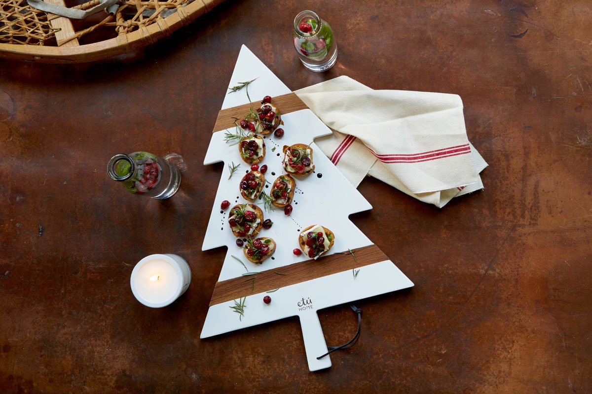 Mod White Tree Charcuterie Board