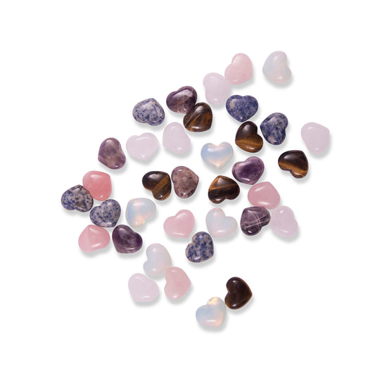 Mini Stone Hearts