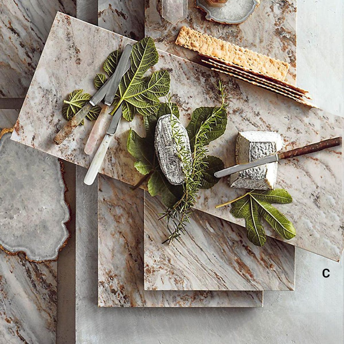 Palissandro Marble Serving Boards
