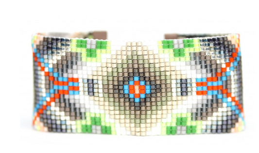 Kiwi Beaded Bracelet