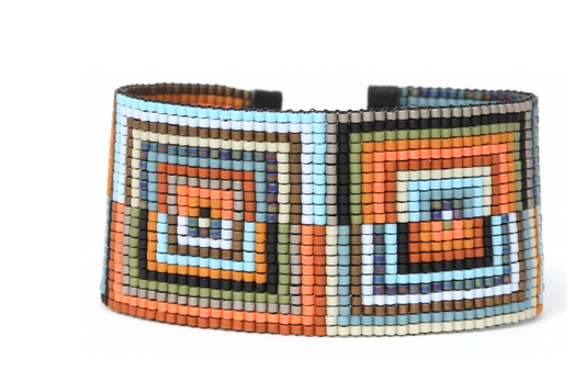 Rectangle Beaded Bracelet