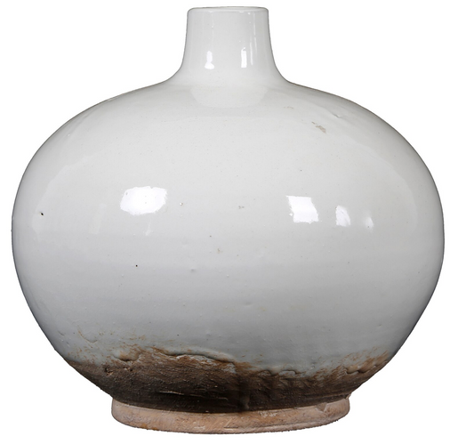 White Vintage Vase