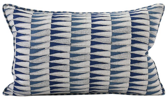 Tangier Denim Pillow