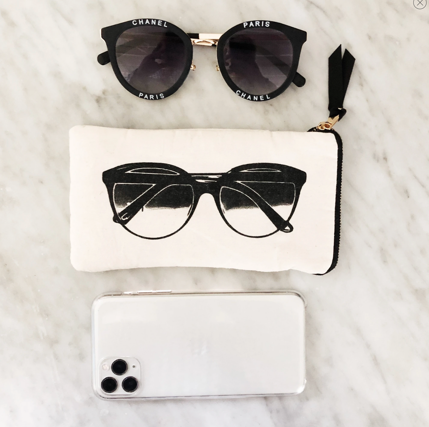 Sunglasses Case with Pocket