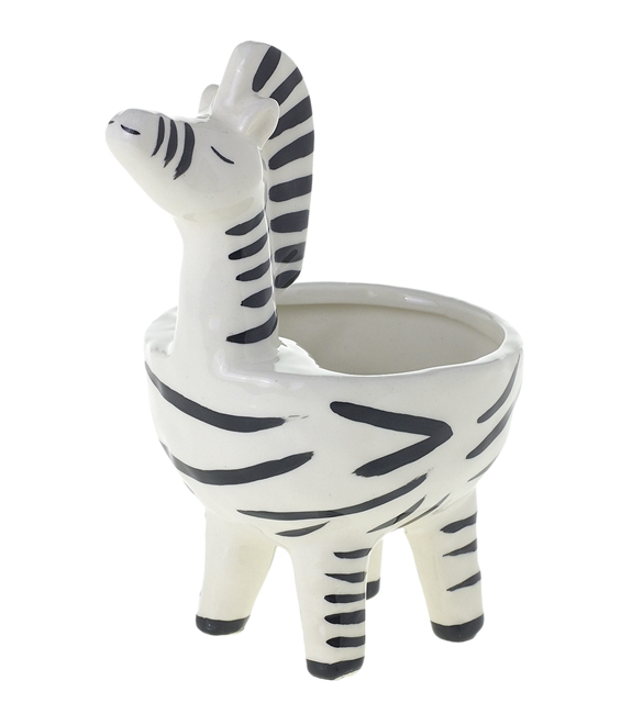 Zebra Pot