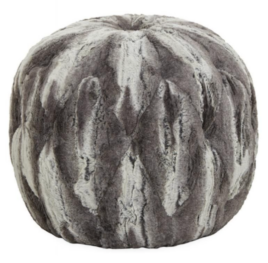 Chinchilla Ottoman