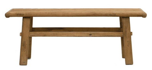 Reclaimed Elm Wood Coffee Table