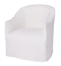 Load image into Gallery viewer, Slipcover Rounded Chair
