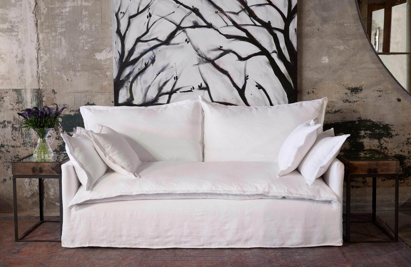 Paloma Sofa - Otis White