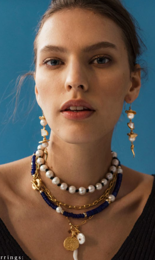 Eternity Lariat in Pearl