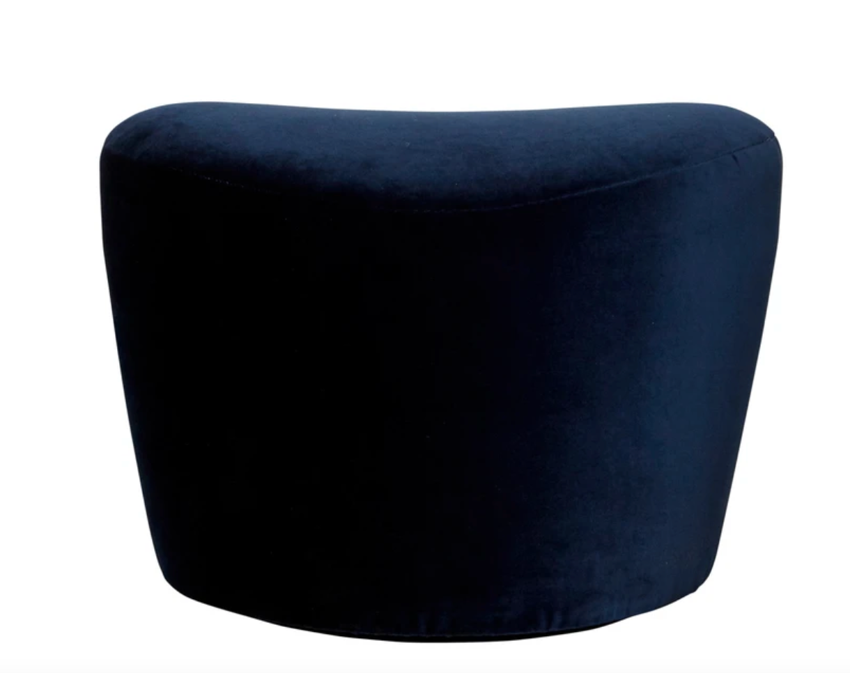 Polly Swivel Ottoman - Archer Ash