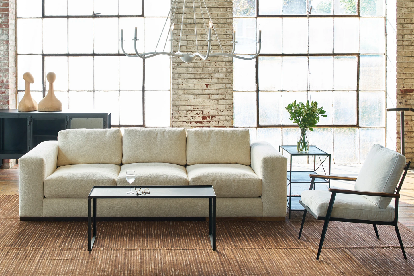 Safia Sofa - Lumi Bone