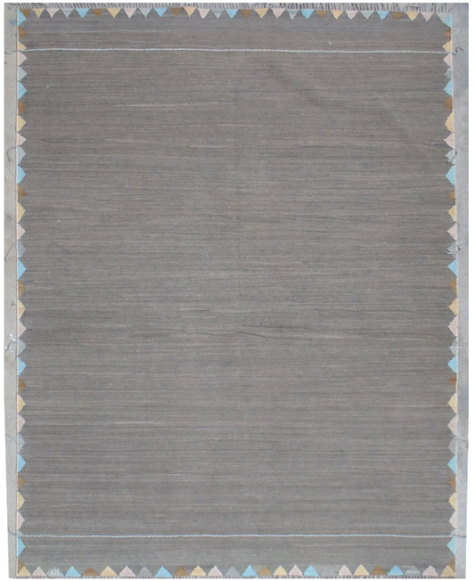 Nomad Kilim Rug - Grey