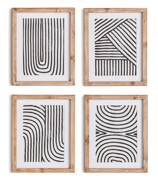 Achromatic Linear Petite Print