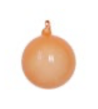 Load image into Gallery viewer, Bubblegum Glass Ornament - 120mm
