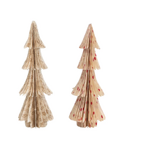 Load image into Gallery viewer, Handmade Recycled Paper Folding Honeycomb Tree with Pattern
