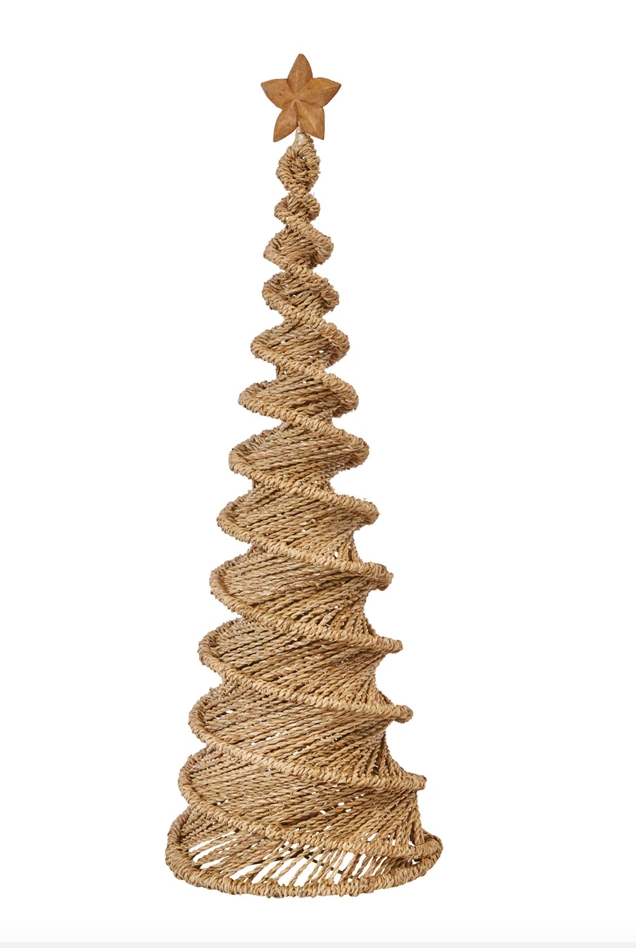 Handwoven Layered Bankuan Spiral Cone Tree