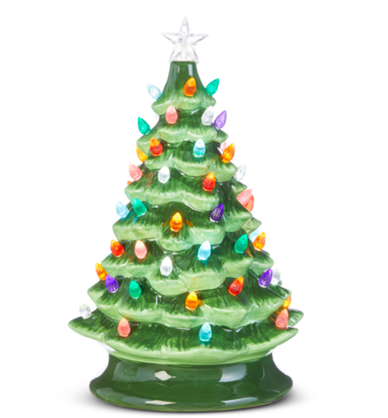 Vintage Lighted Tree